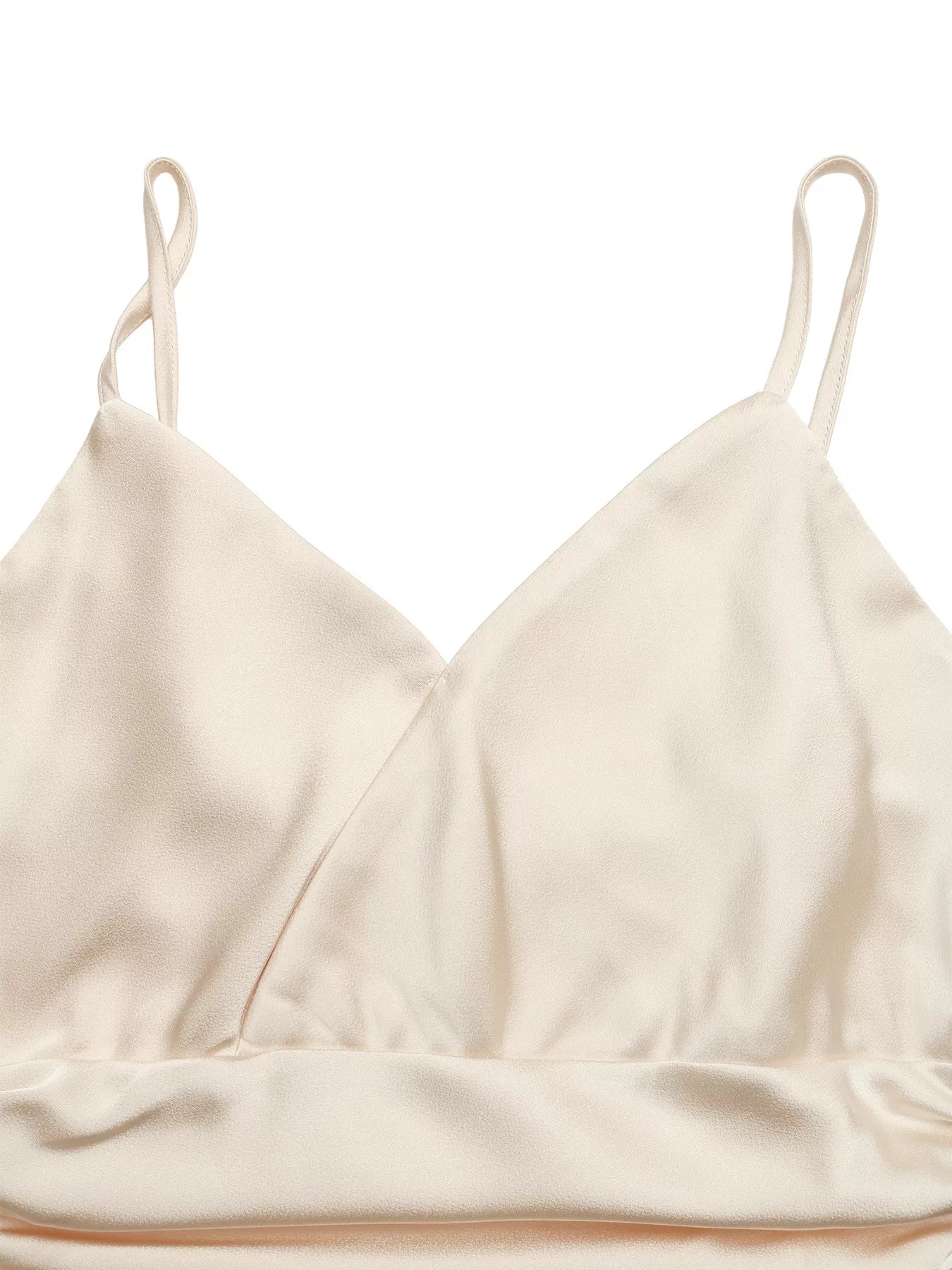 Ruched Spaghetti Strap Bodysuit