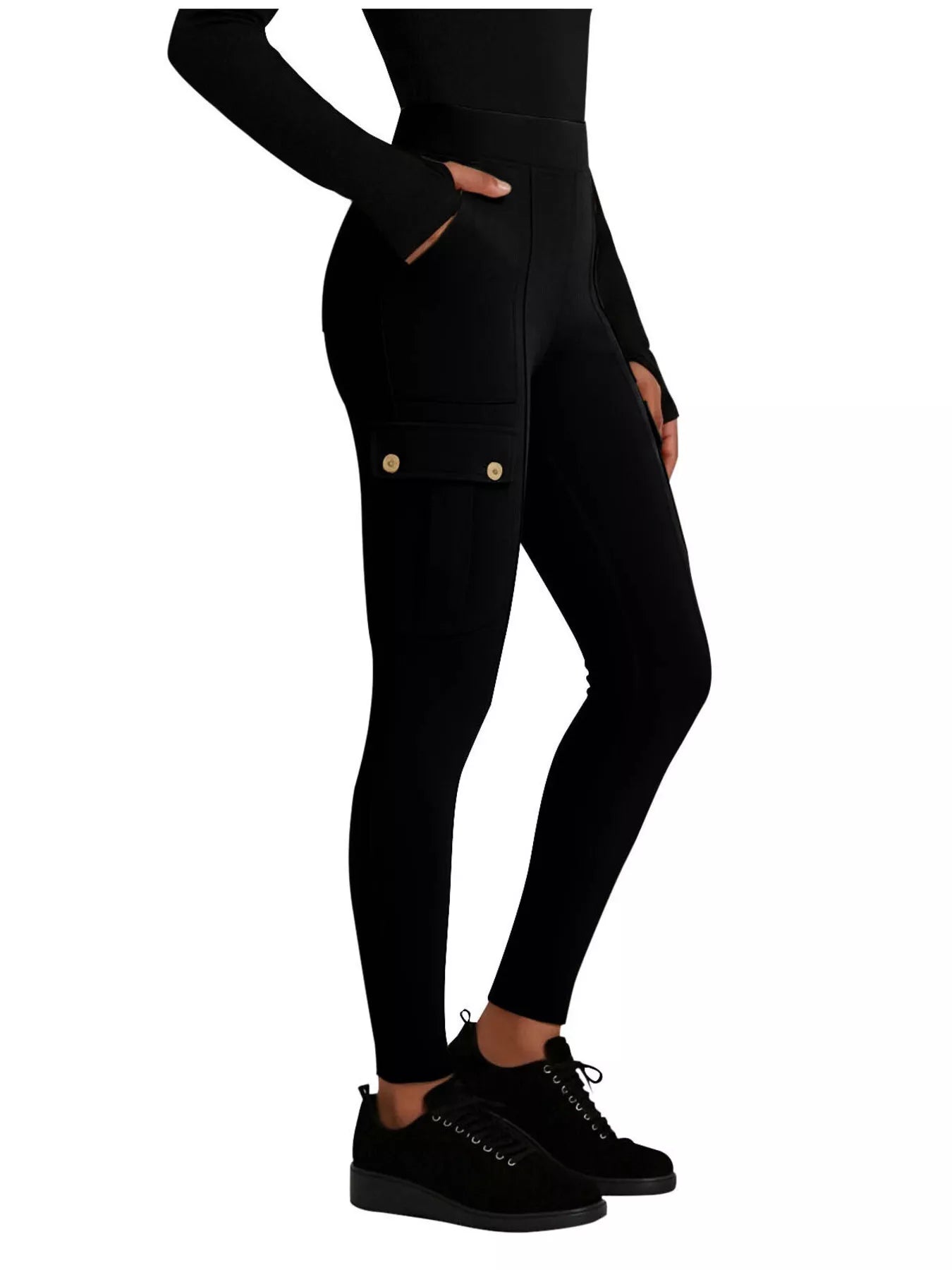 High Waist Active Pants