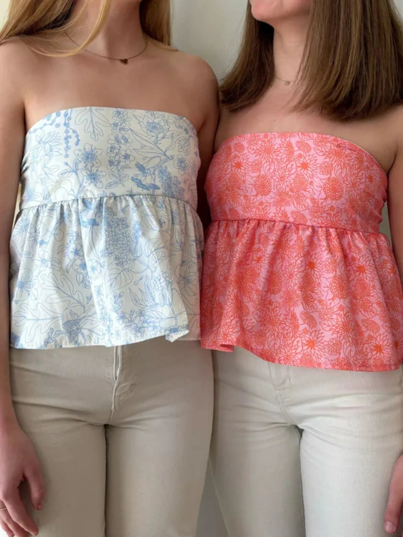 Tie Back Tube Top