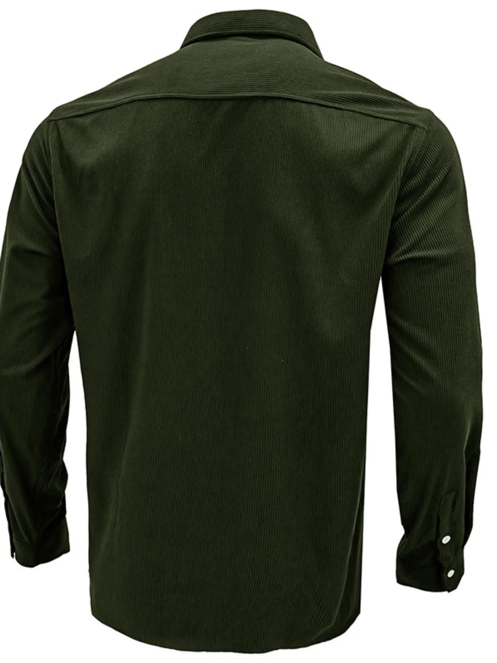 Men's Casual Corduroy Button Down Shacket