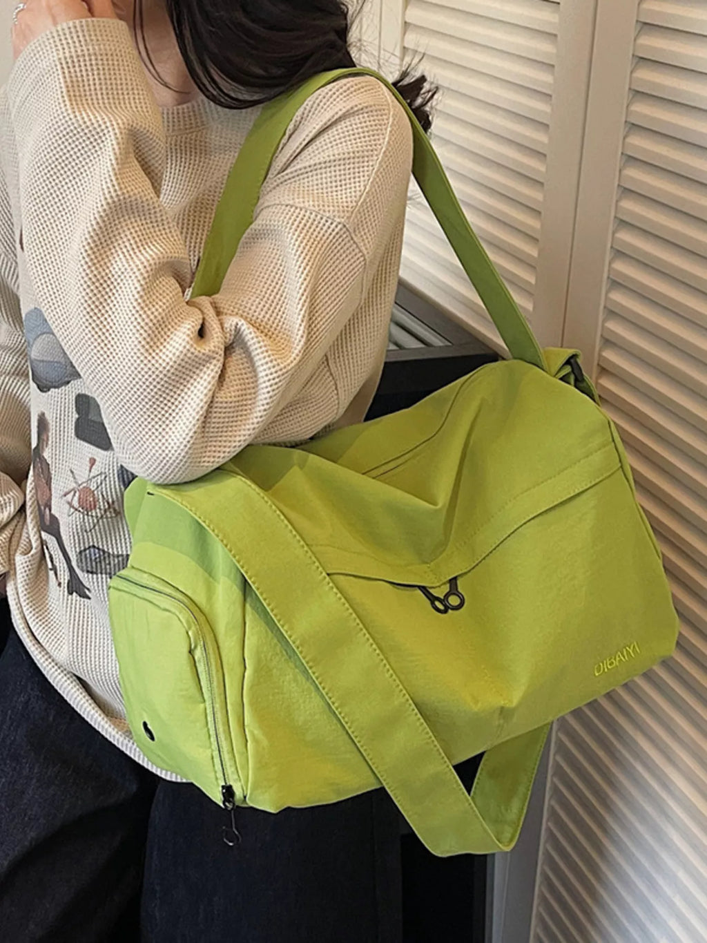 Adjustable Strap Duffle Bag