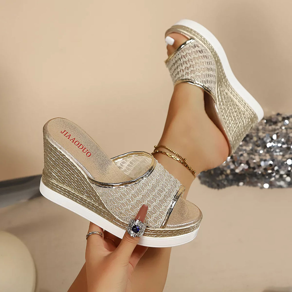 Open Toe Wedge Sandals