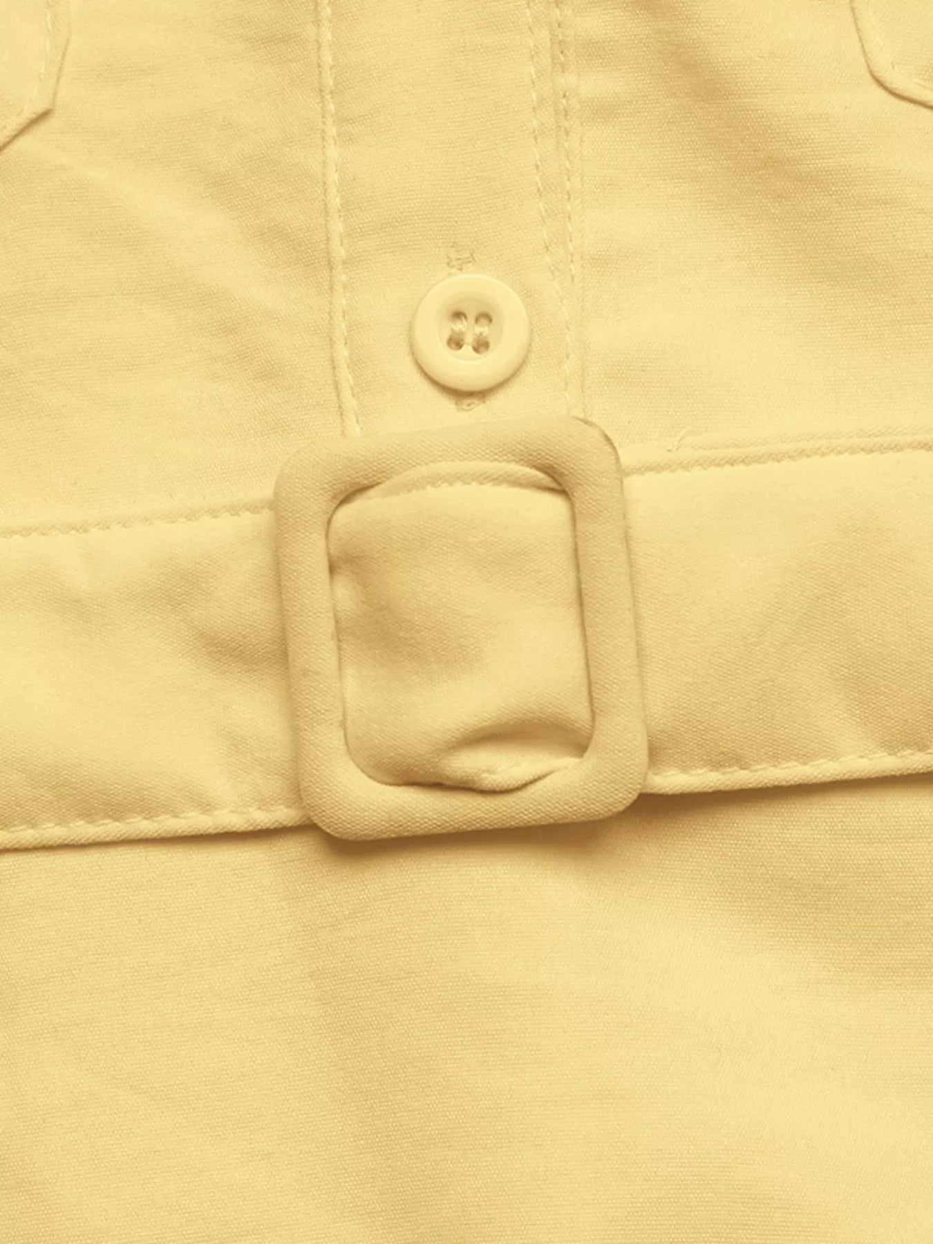 Button Front Sleeveless Blouse