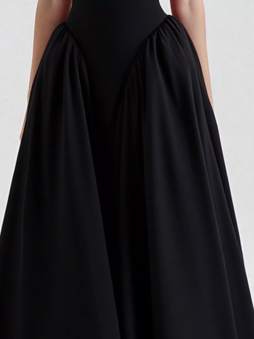 Halter Neck Midi Dress with Pockets