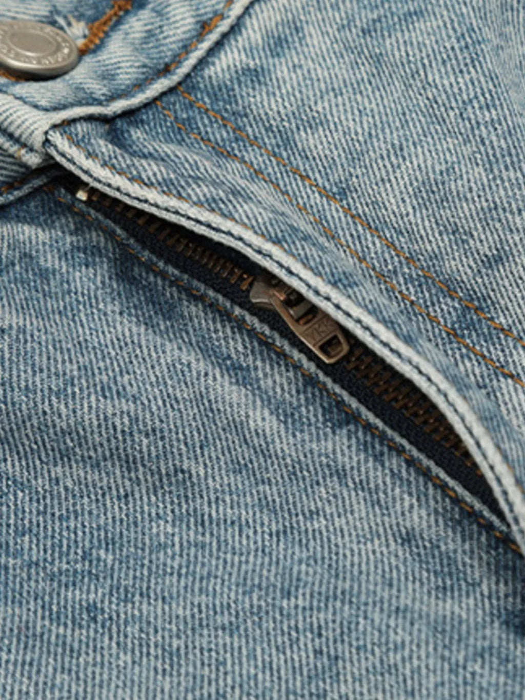 Men's Washed Relaxed Fit Baggy Jeans