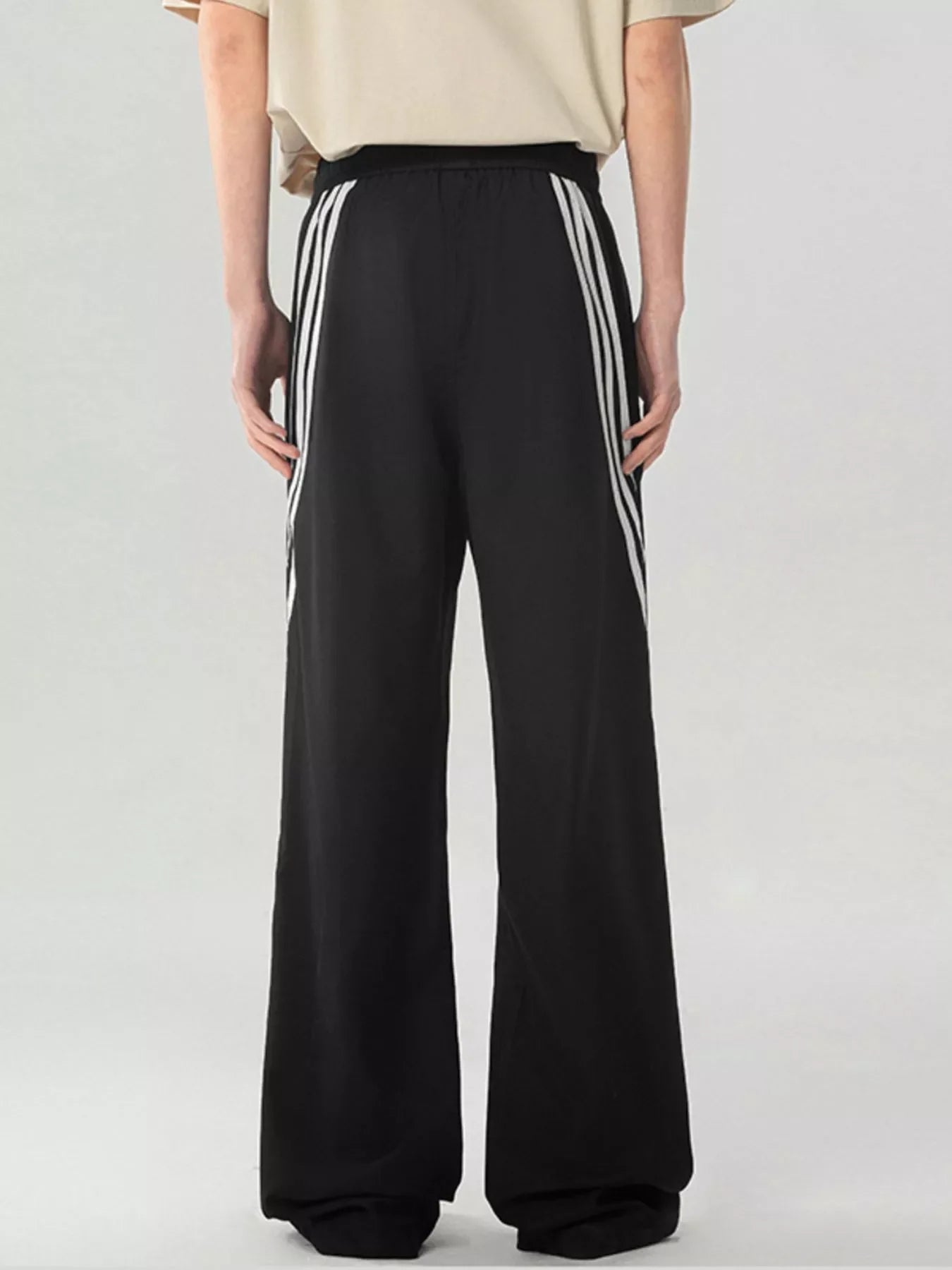 Men's Full Size Wide Leg Pants Plus Size