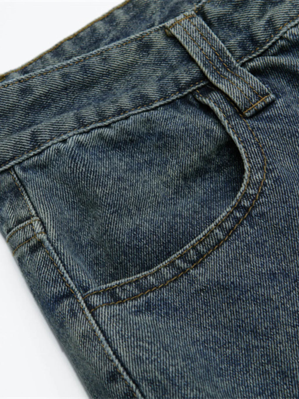 Men's Wide Leg Cargo Jeans