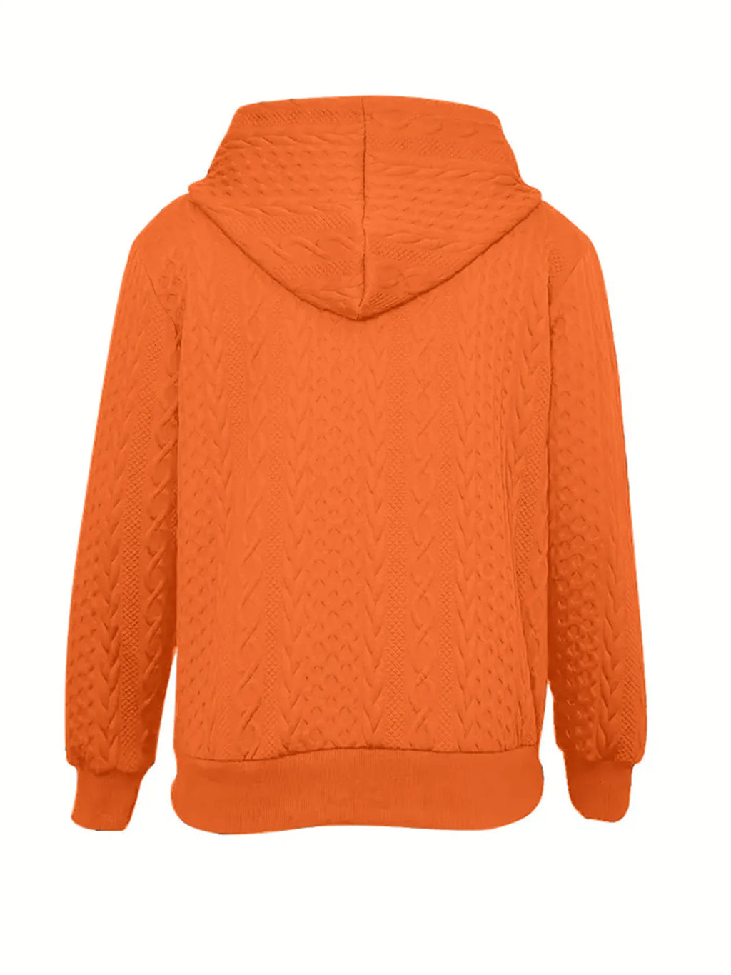 Drawstring Zip Up Hooded Jacket