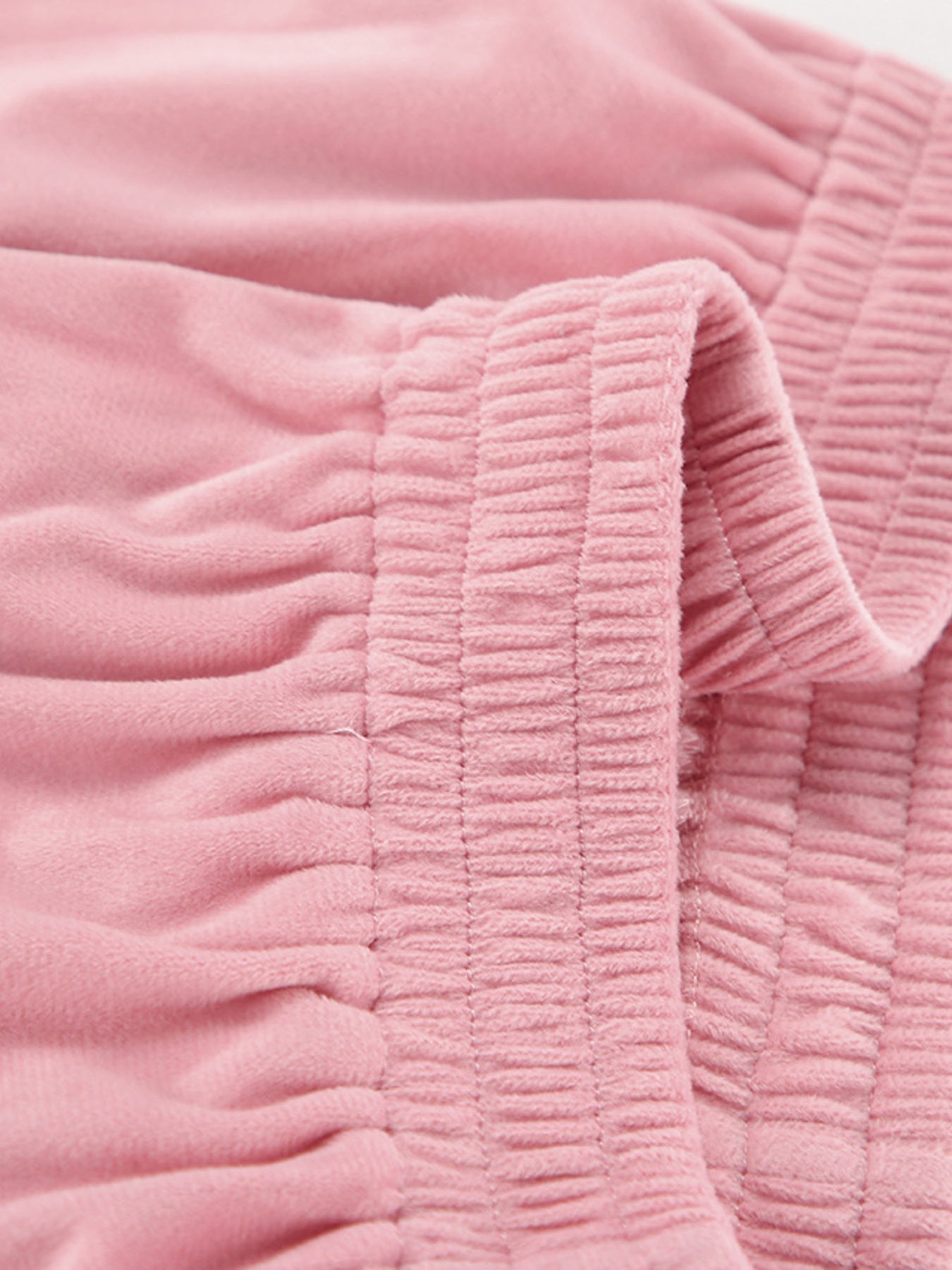 Quarter Zip Long Sleeve Top and Pants Set