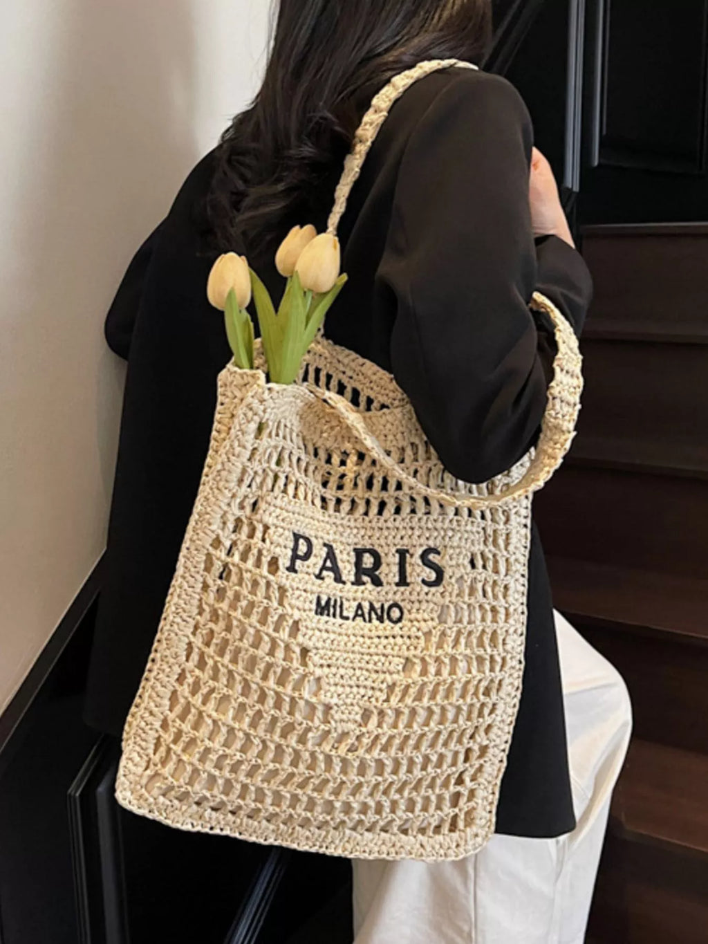 Crochet Knit Shoulder Bag