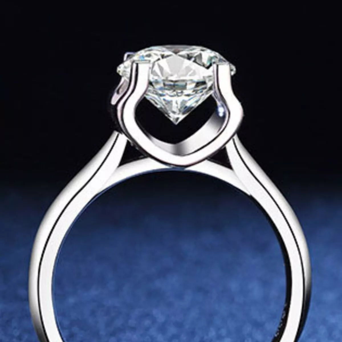 5 Carat Moissanite 925 Sterling Silver Ring