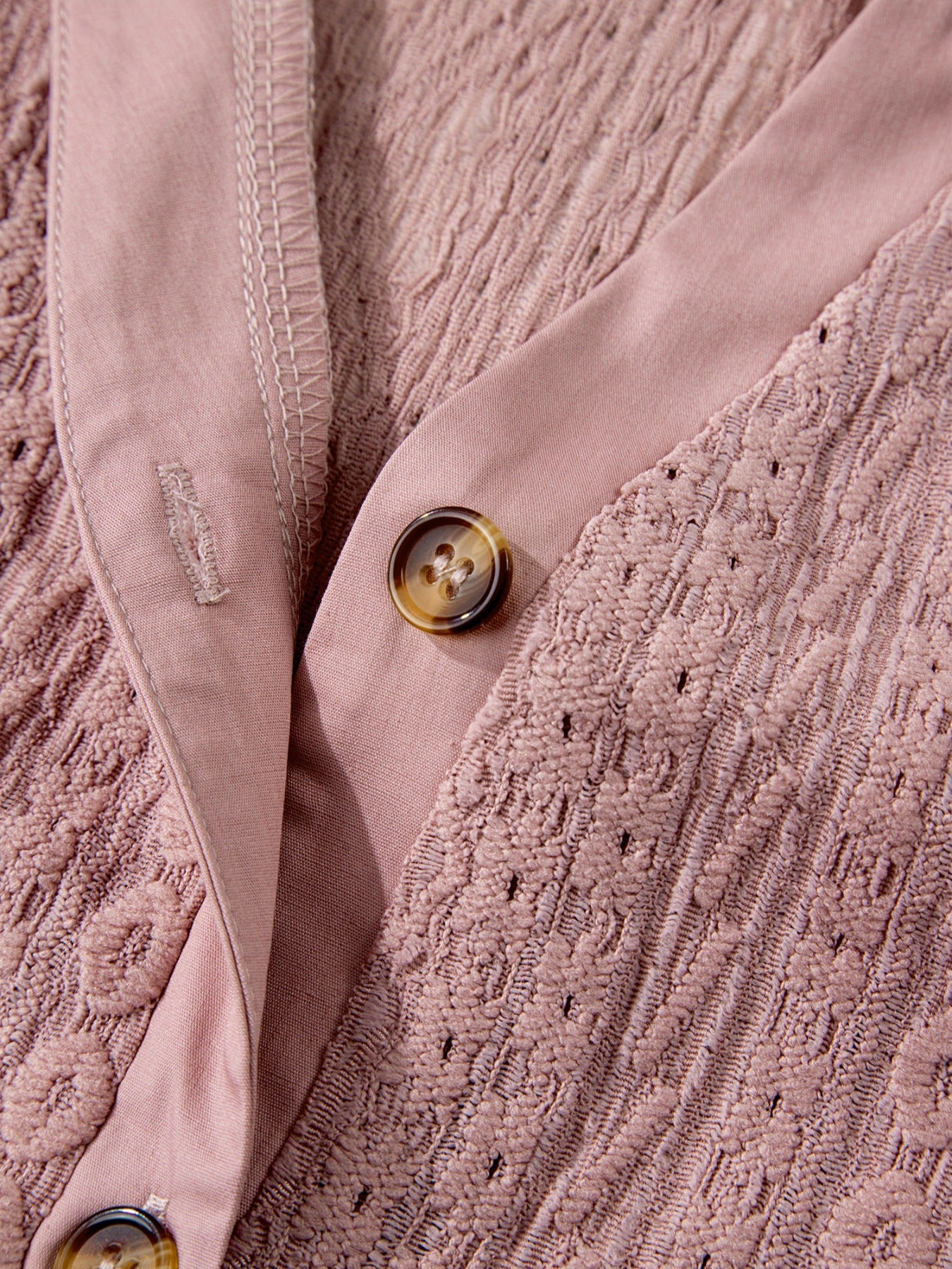Eyelet Embroidered Short Sleeve Blouse