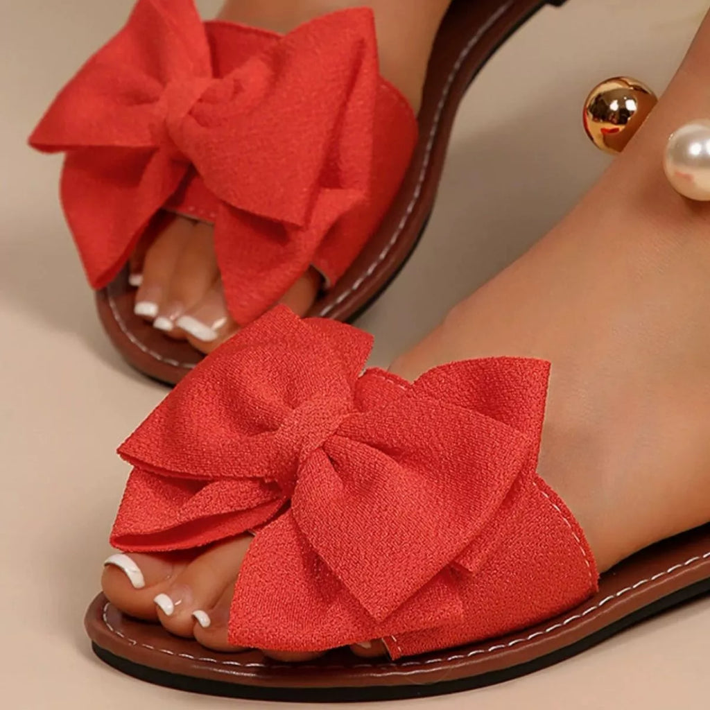 Bow Open Toe Sandals