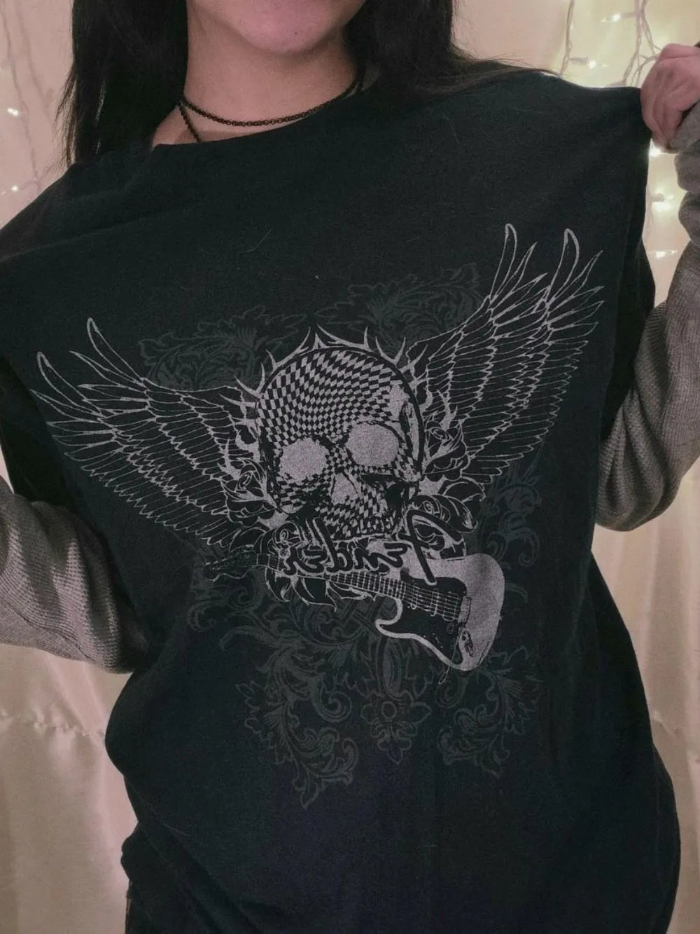 Graphic Round Neck Short Sleeve T-Shirt