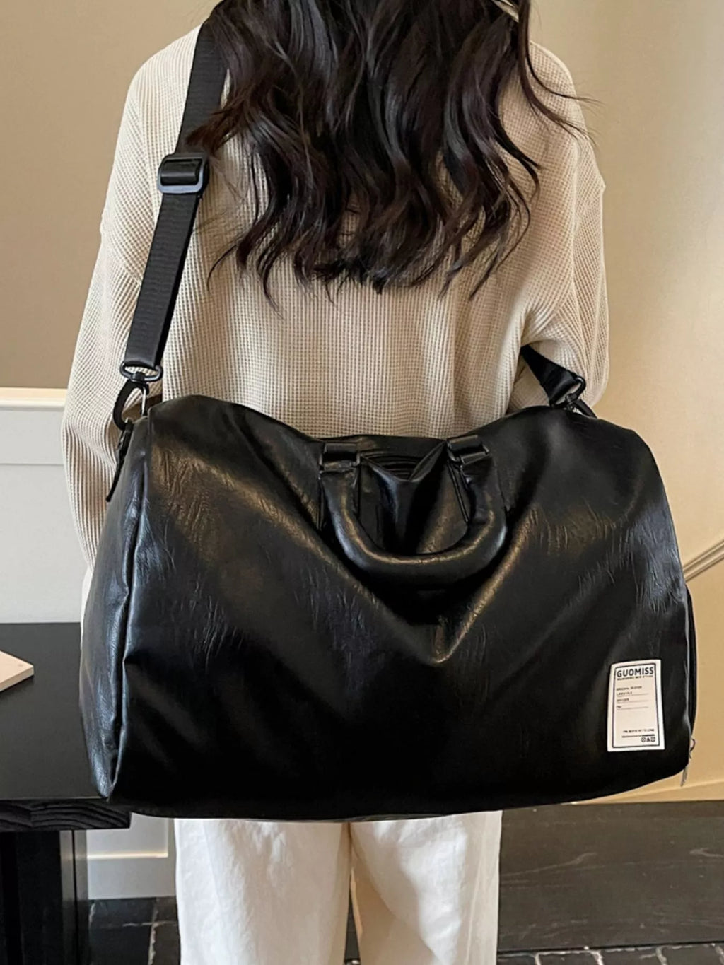 PU Leather Travel Bag