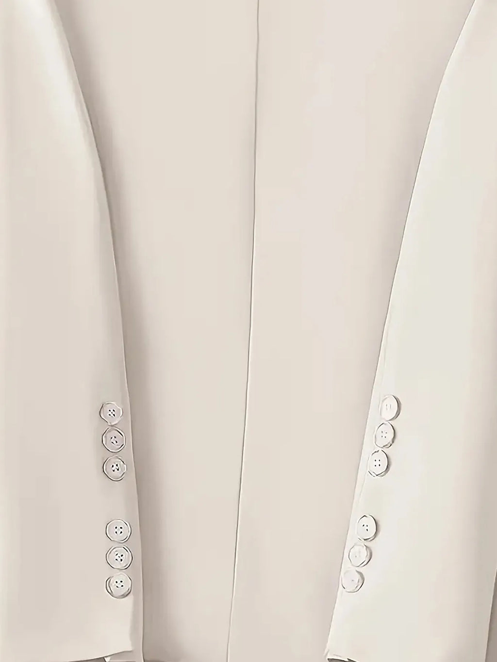 Single-Button Long Sleeve Blazer