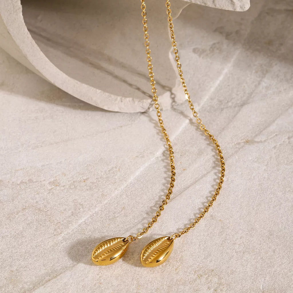 18K Gold-Plated Y-Shaped Necklace