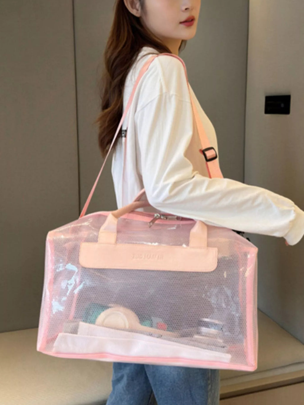 Transparent PVC Travel Bag