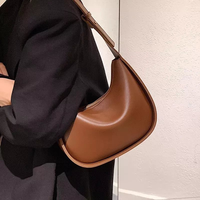 PU Leather Shoulder Bag
