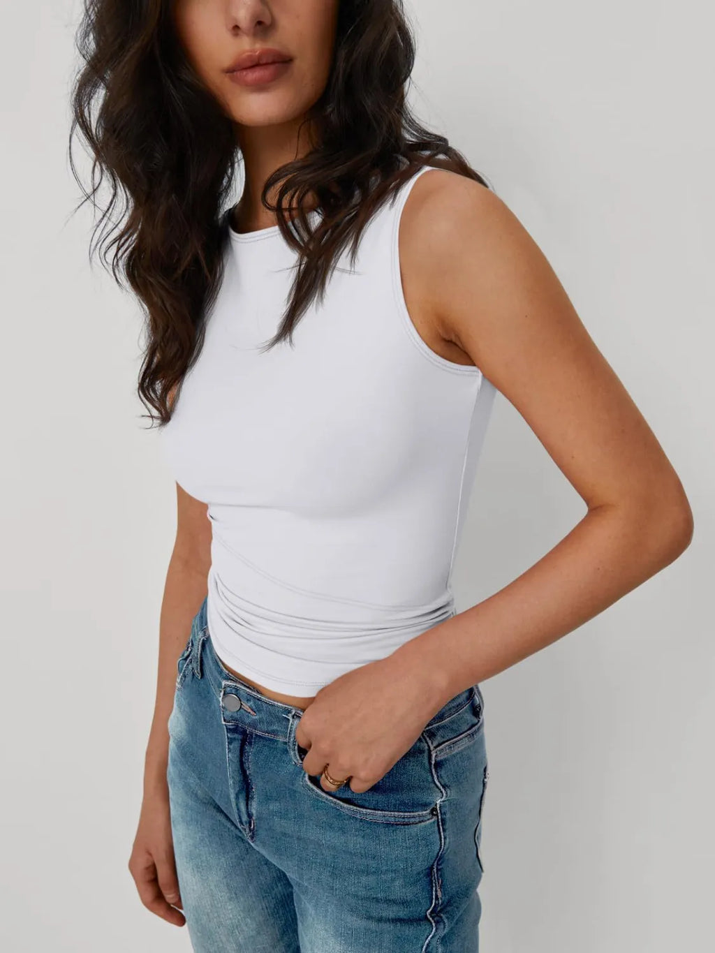 2 Piece Round Neck Tank