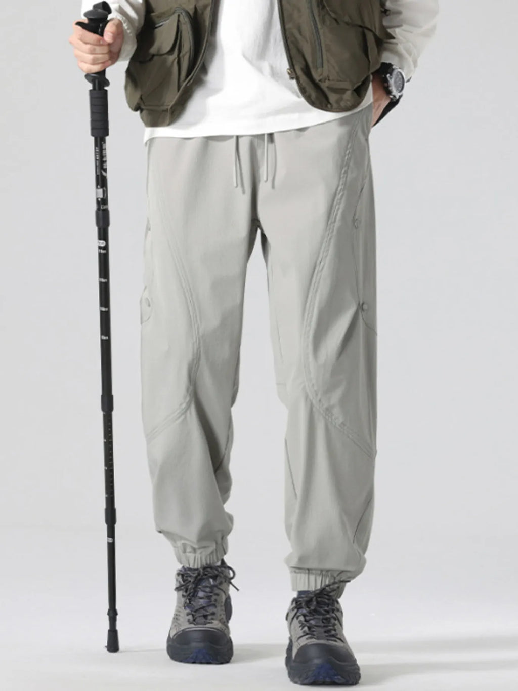 Men's Plus Size Casual Drawstring Joggers