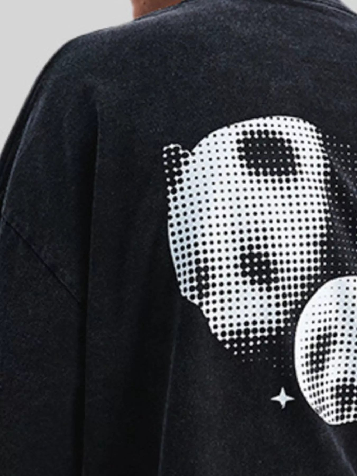 Men's Washed Graphic Oversized T-Shirt