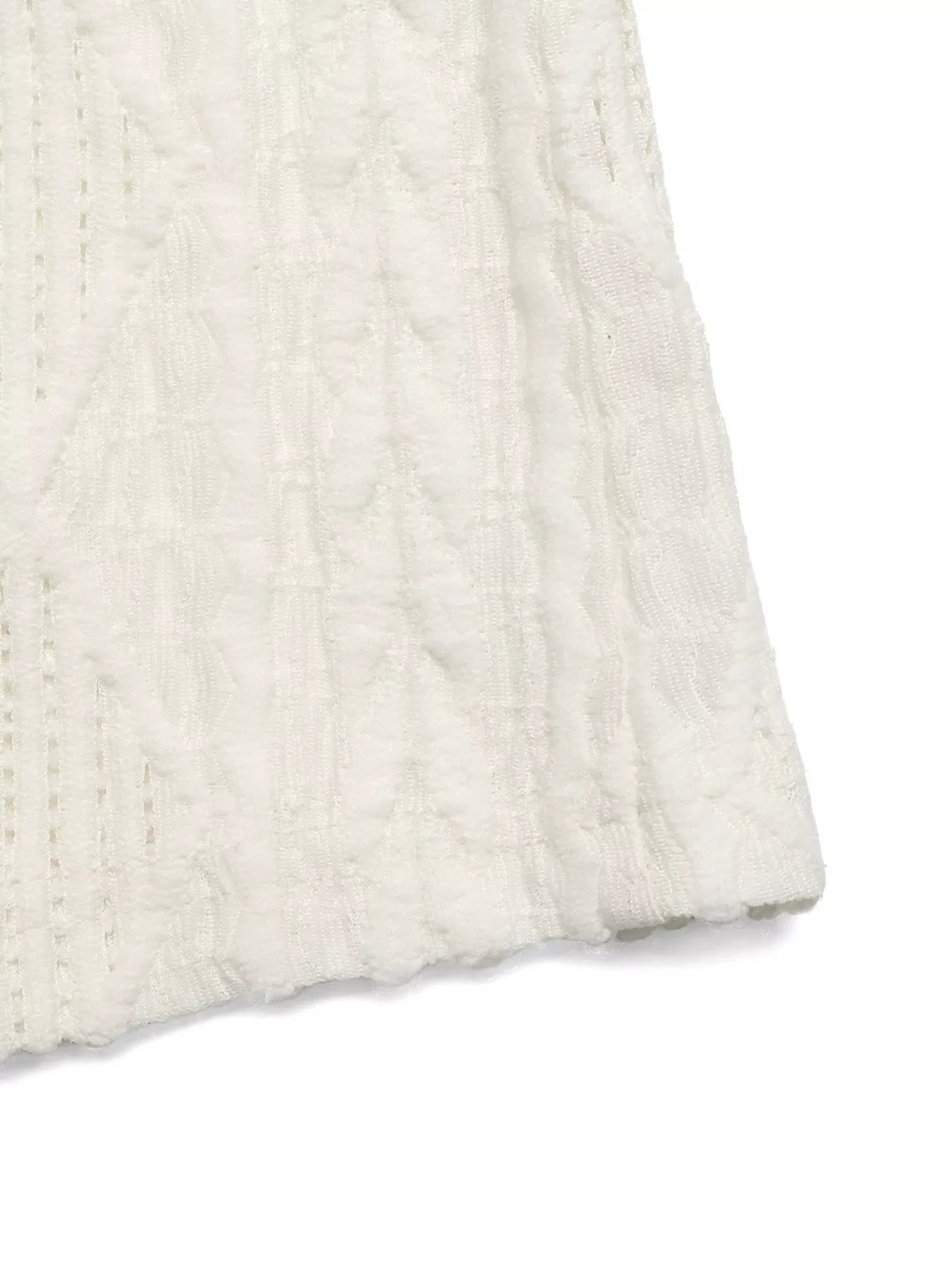 Textured Cap Sleeve Top