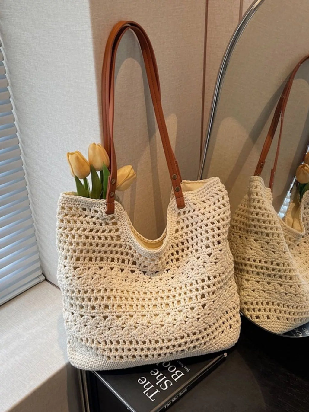Crochet Knitted Shoulder Bag