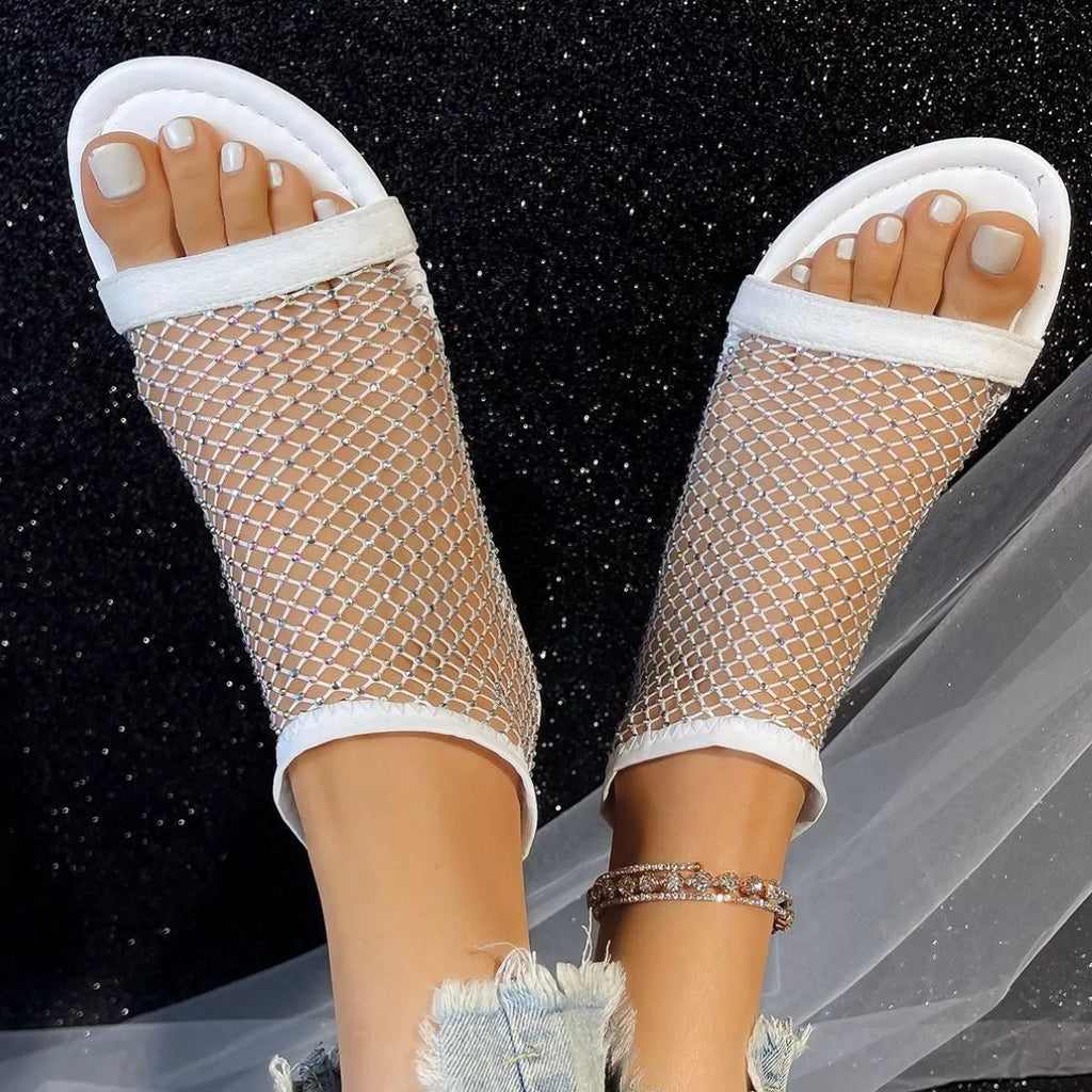 Open Toe Flats Sandals