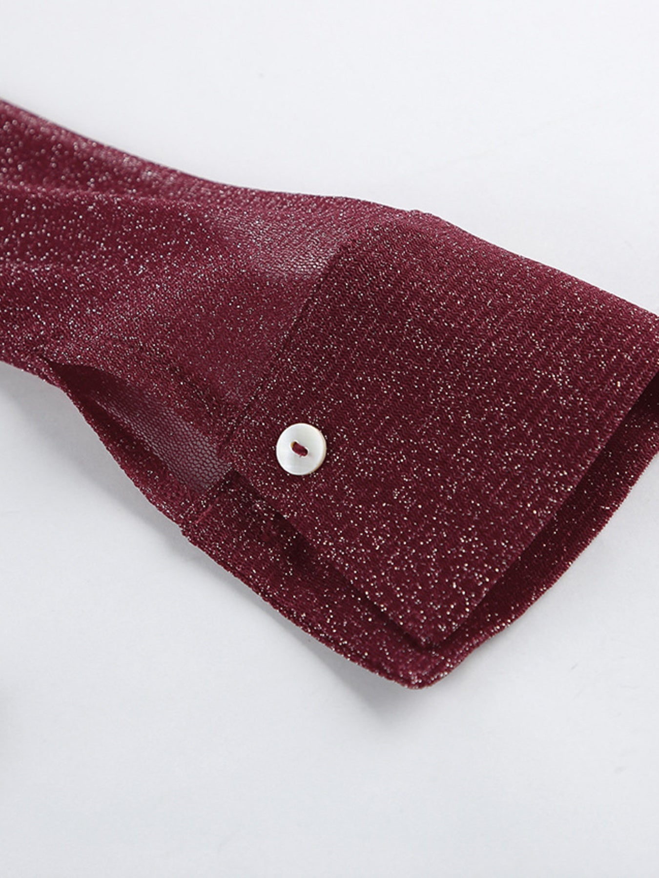 Button Up Shirt with Scarf