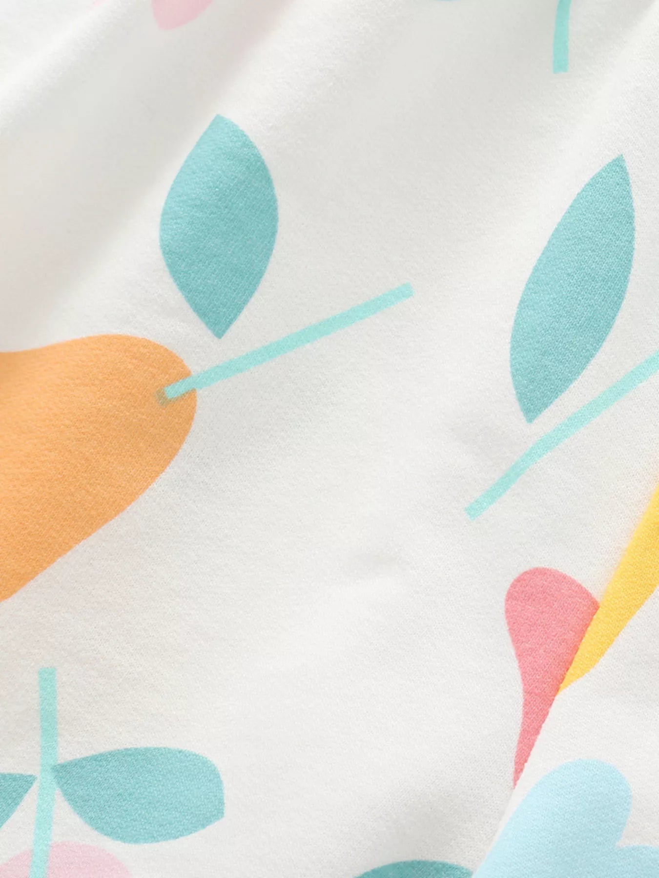 Children's Floral Print Tee and Shorts Set