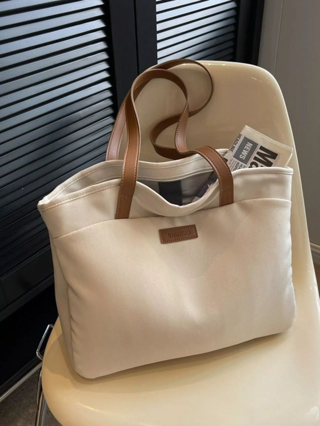 Large Capacity Canvas Shoulder Bag