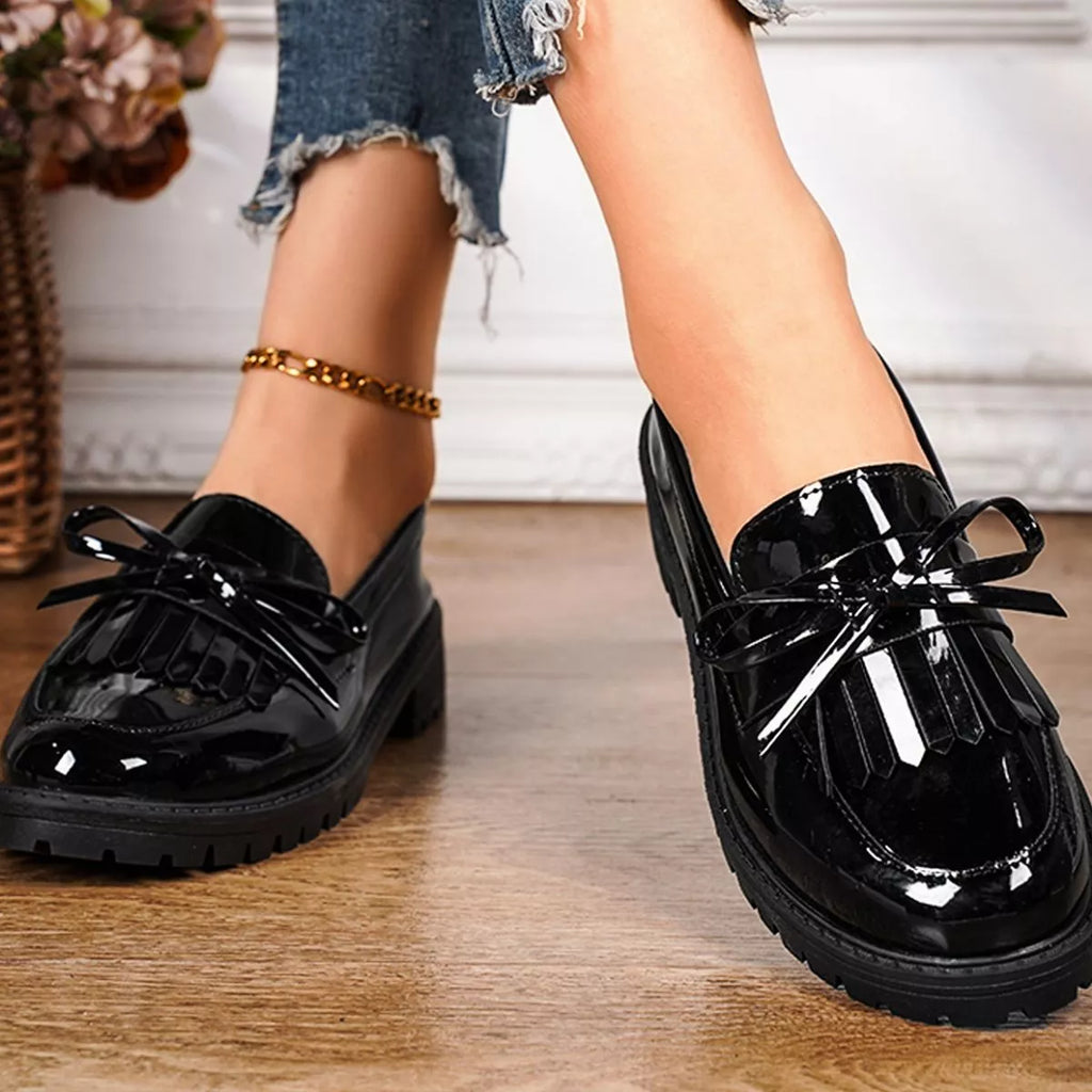 Round Toe Slip-Ons
