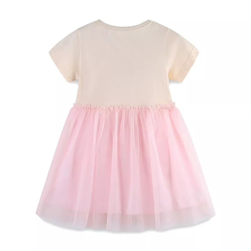 Children's Ballerina Graphic Tulle Dress