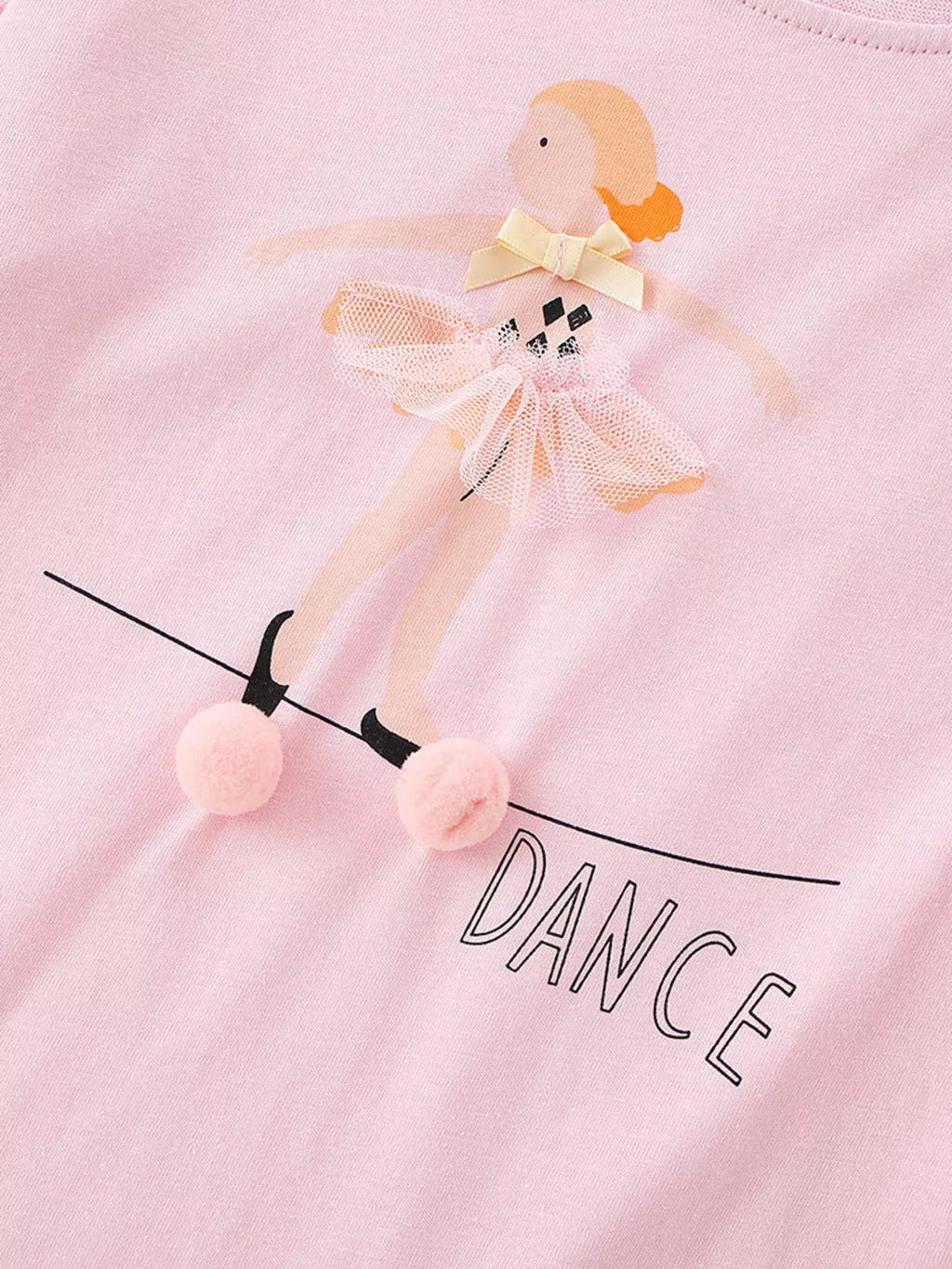 Children's Ballet Dancer Graphic T-Shirt
