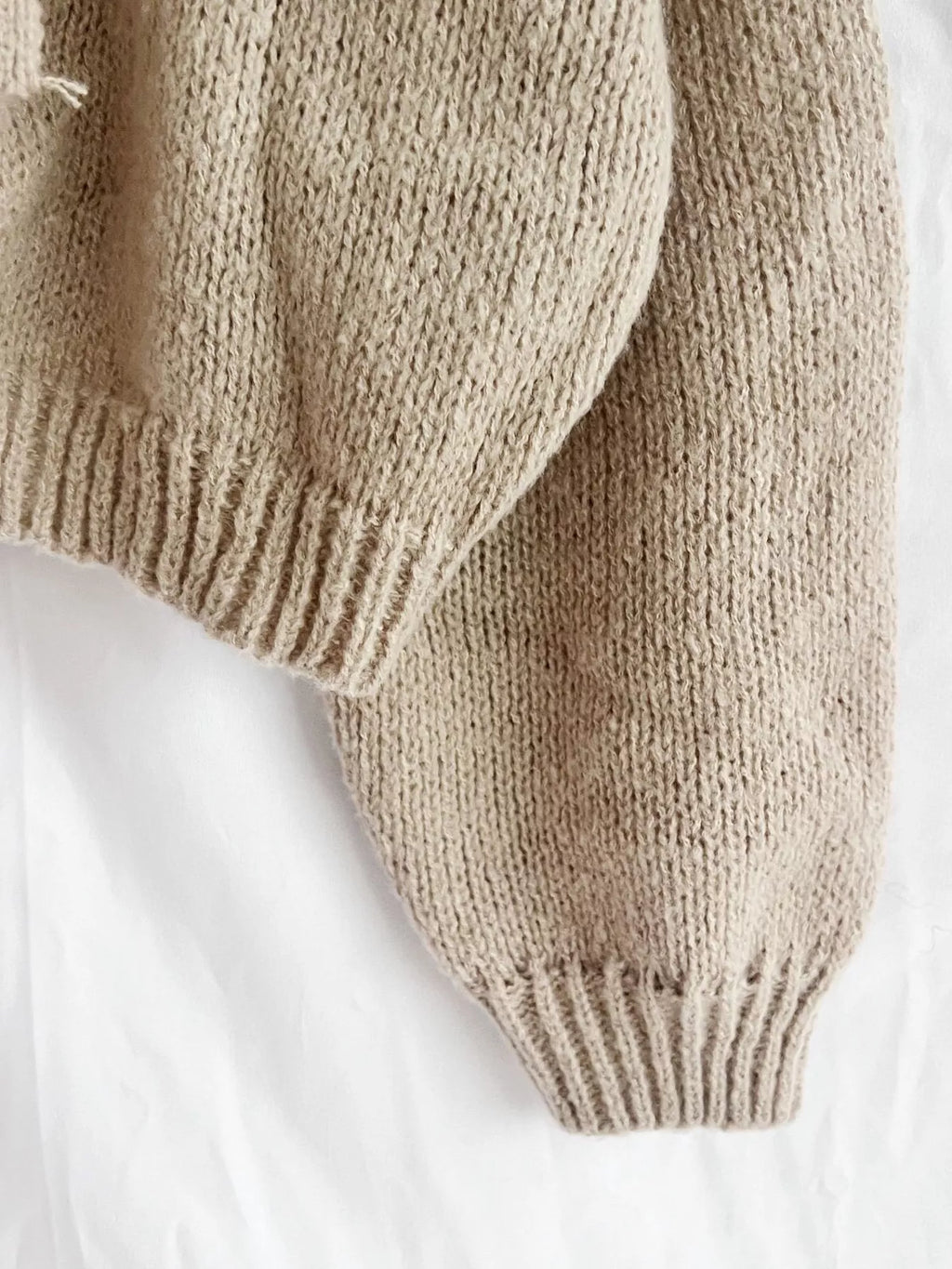 Chunky Knit Tie-Front Cardigan