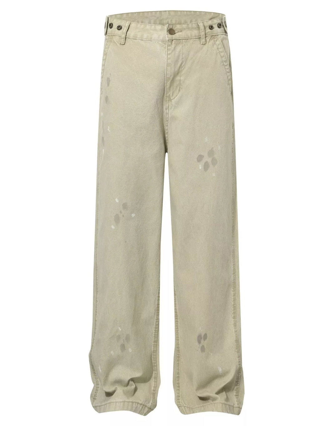 Men's Ink-Splash Loose Fit Pants