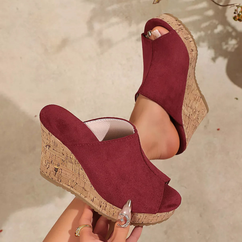 Open Toe Wedge Sandals