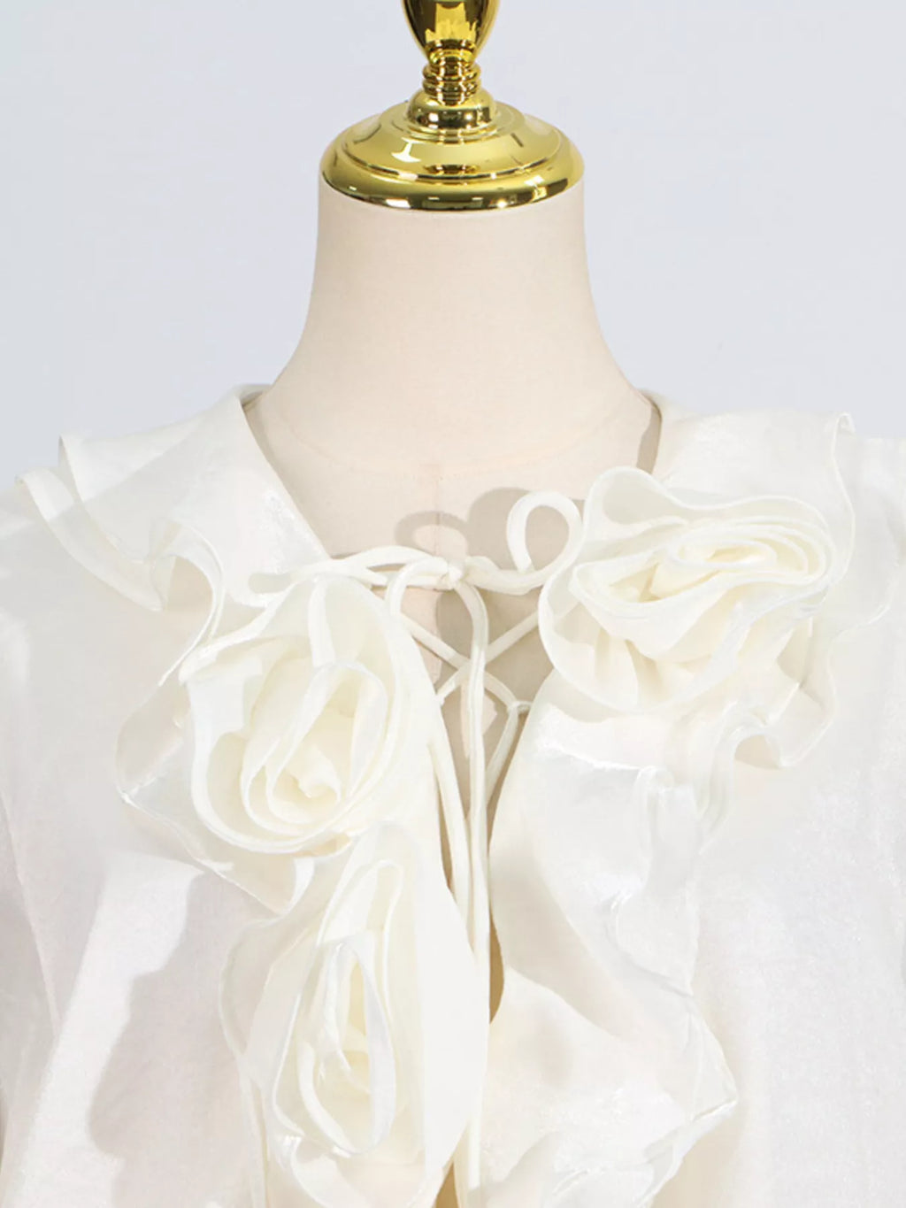 Ruffled Flounce Sleeve Mini Dress