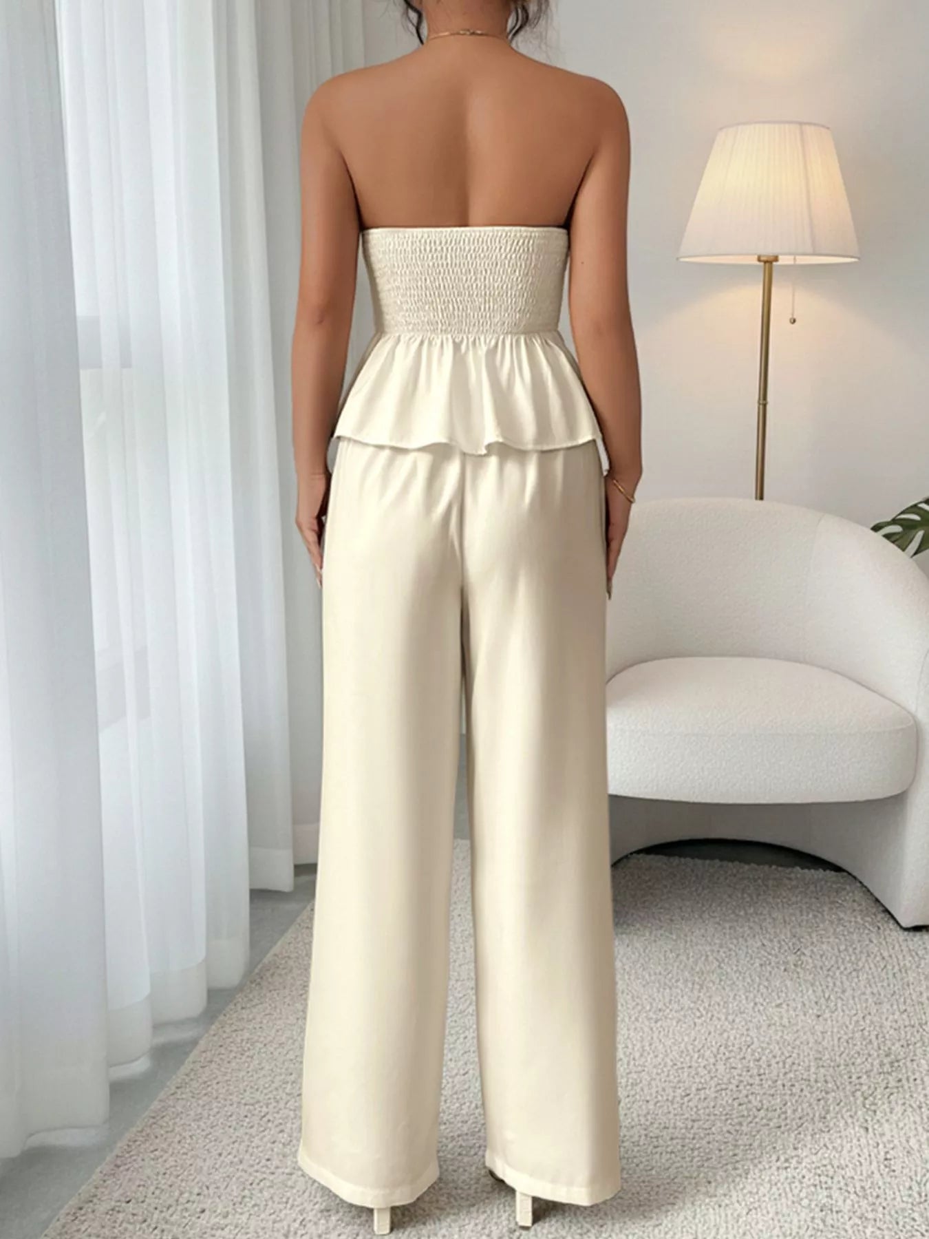 Sweetheart Neck Tube Top and PantsSet