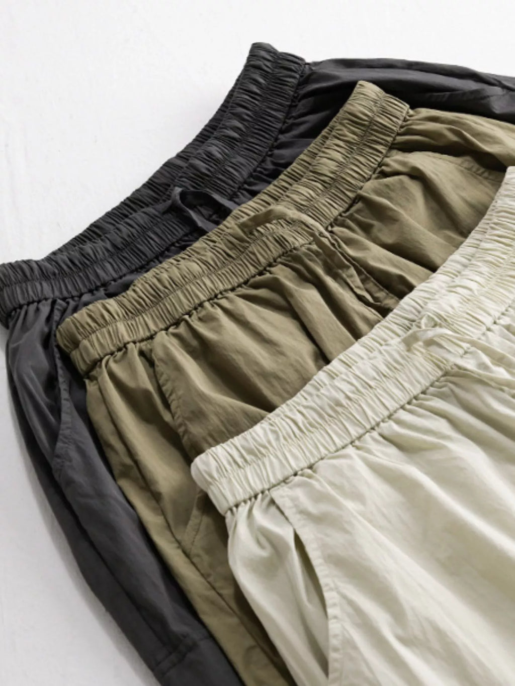 Men's Plus Size Drawstring Wide Leg Pants