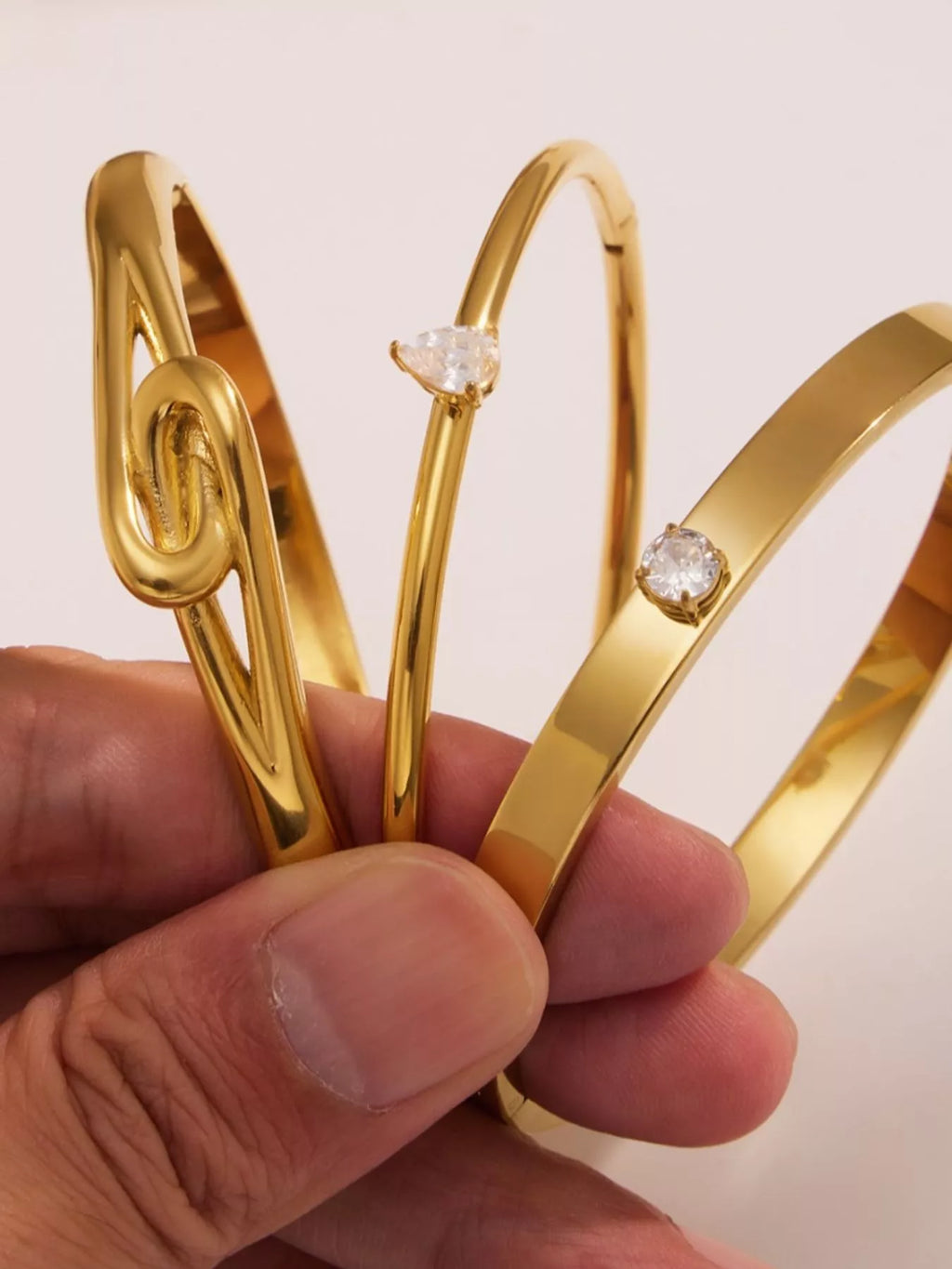 18K Gold-Plated Zircon Bracelet