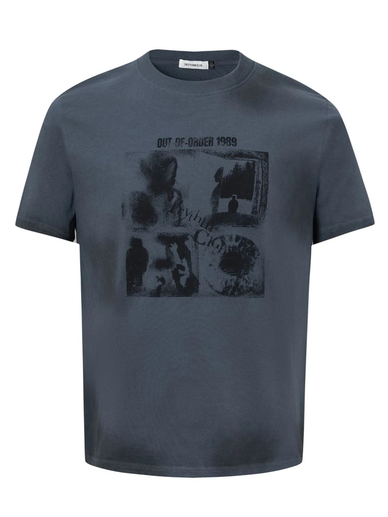 Men's Graphic Round Neck Short Sleeve T-Shirt
