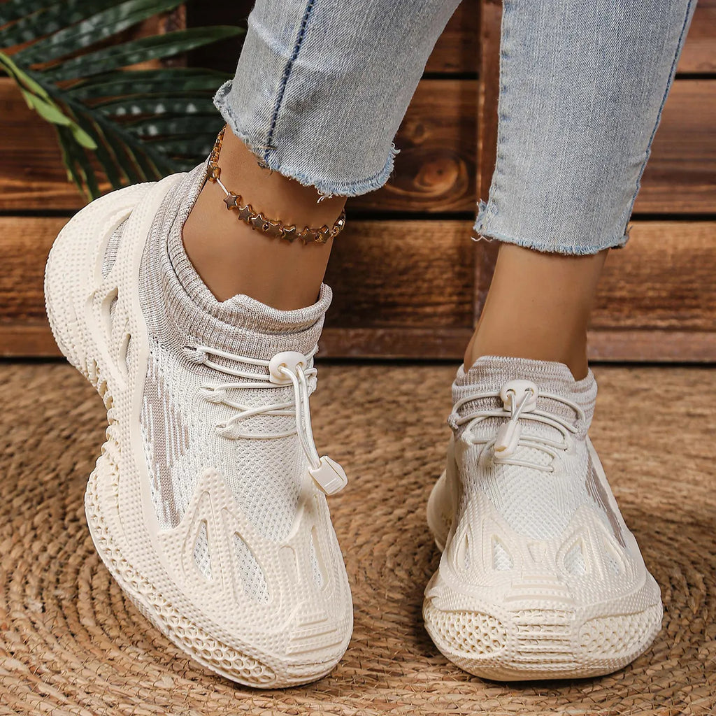 Lace Up Mesh Athletic