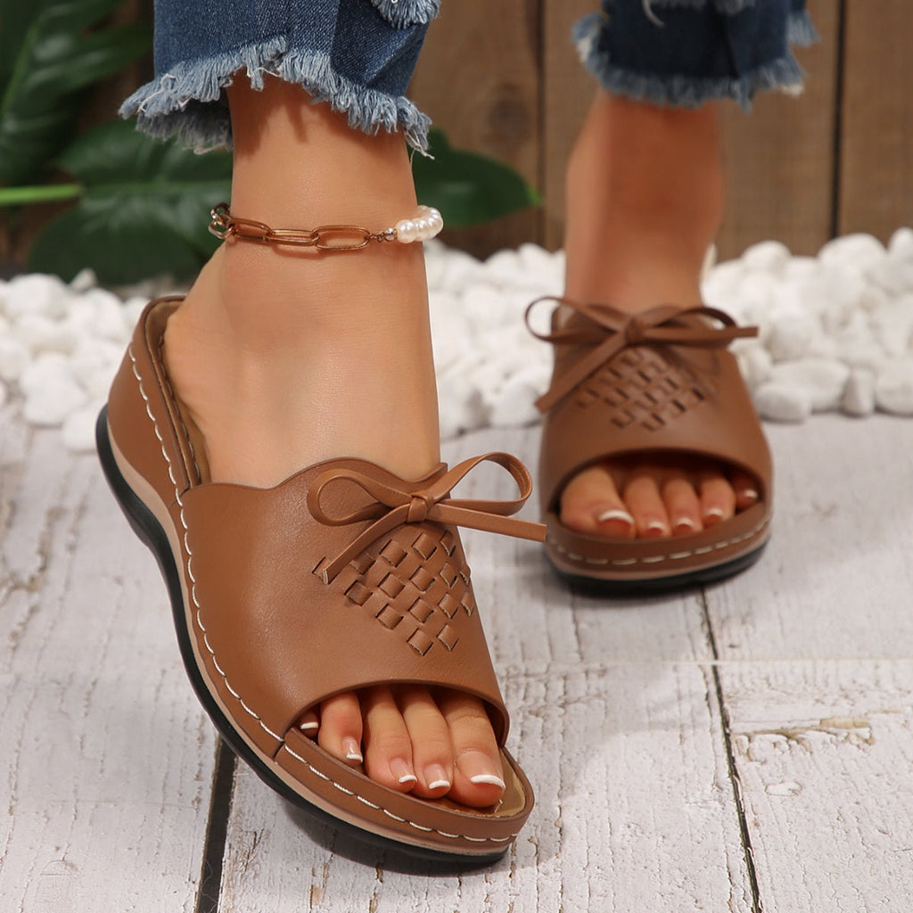 Open Toe Wedge Sandals