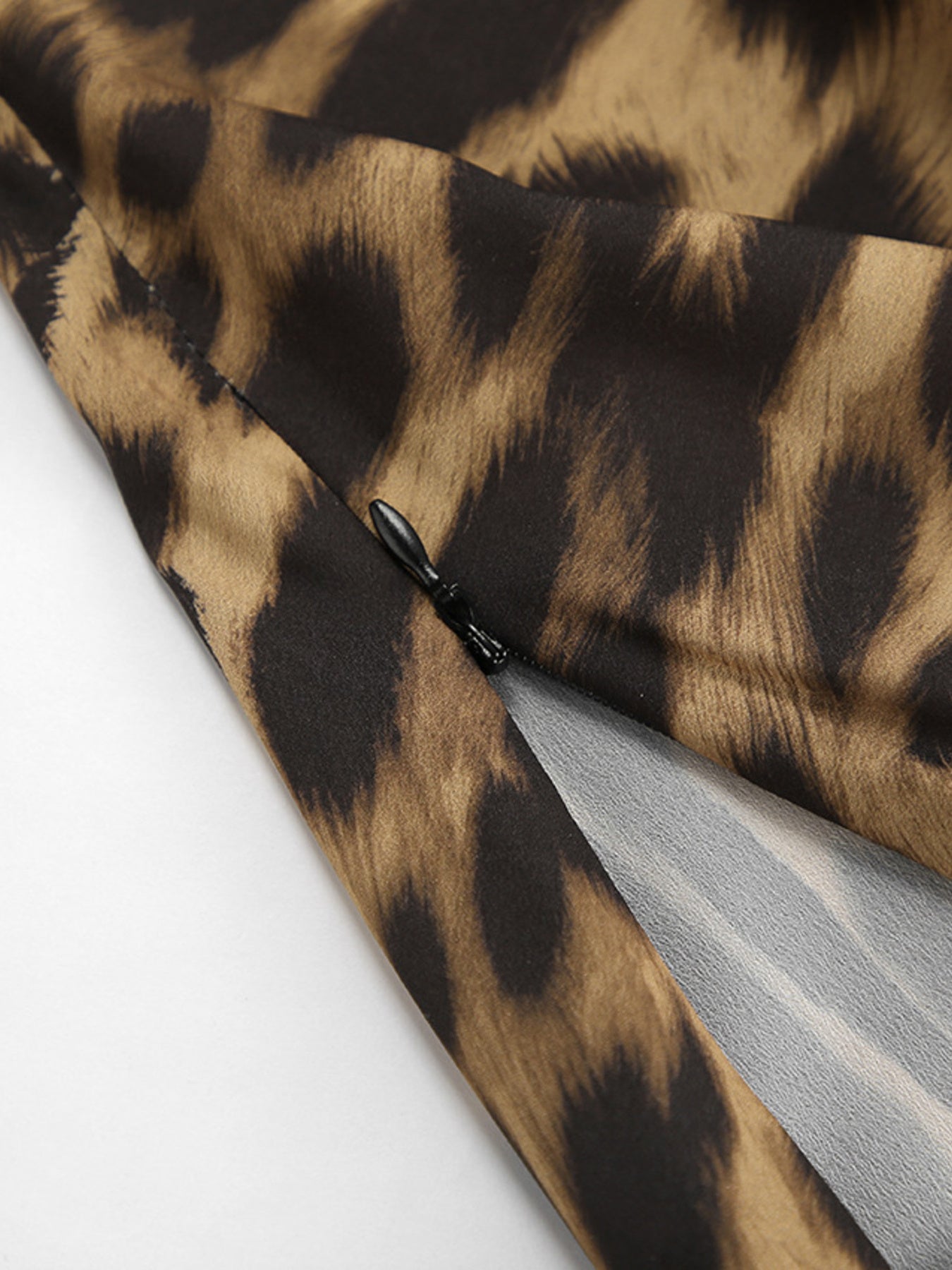 Leopard Print Bodycon Maxi Skirt