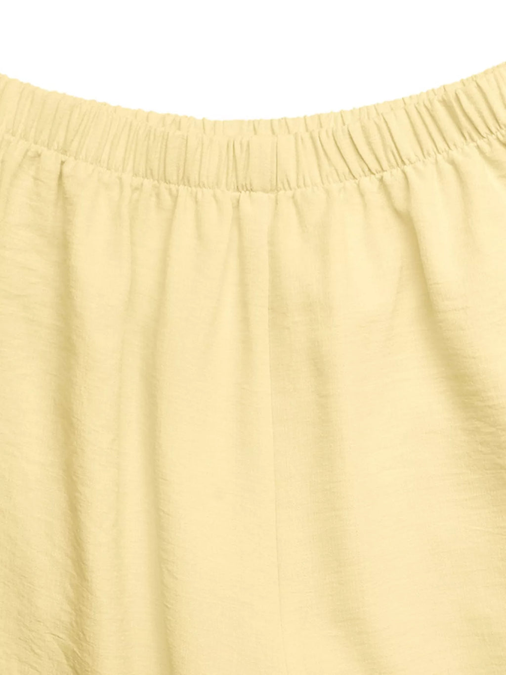 One Button Sleeveless Top and Pants Set