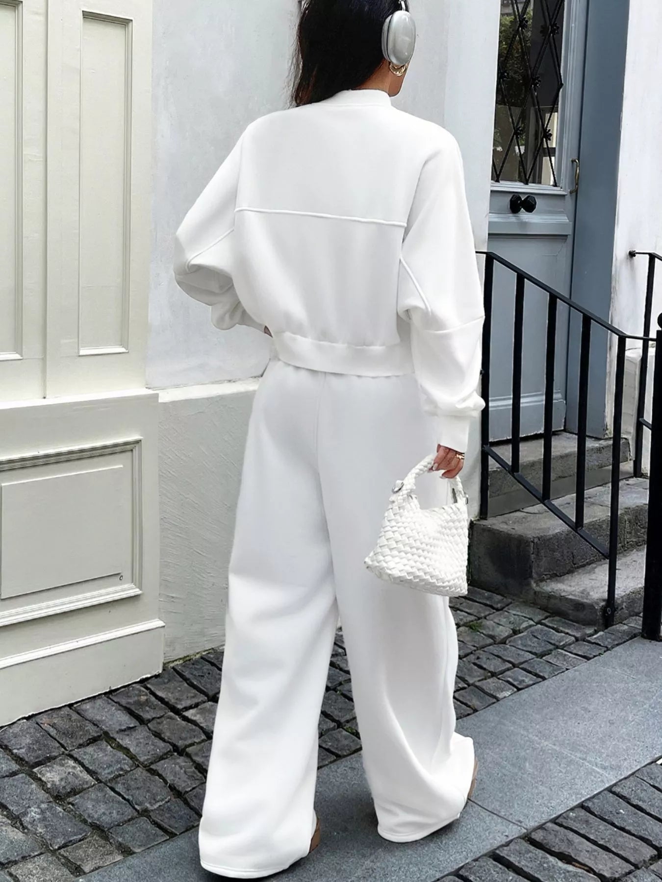 Zip Up Jacket and Pants Set
