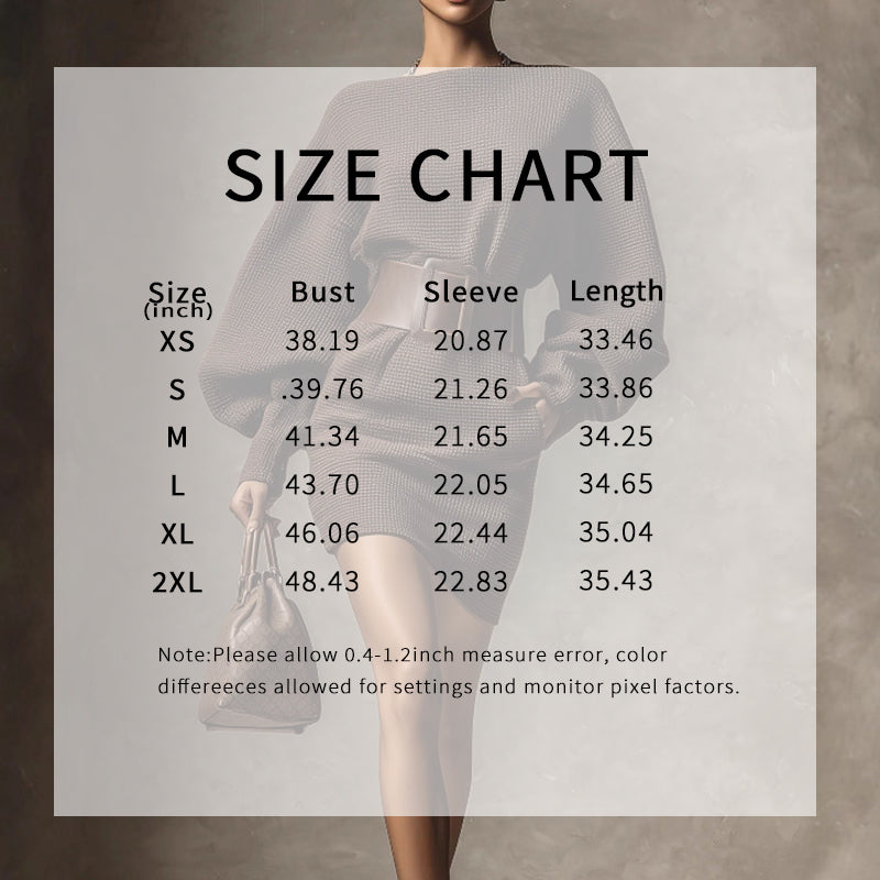 Women’s Brown Bodycon Mini Dress — Boat Neck, Long Sleeve