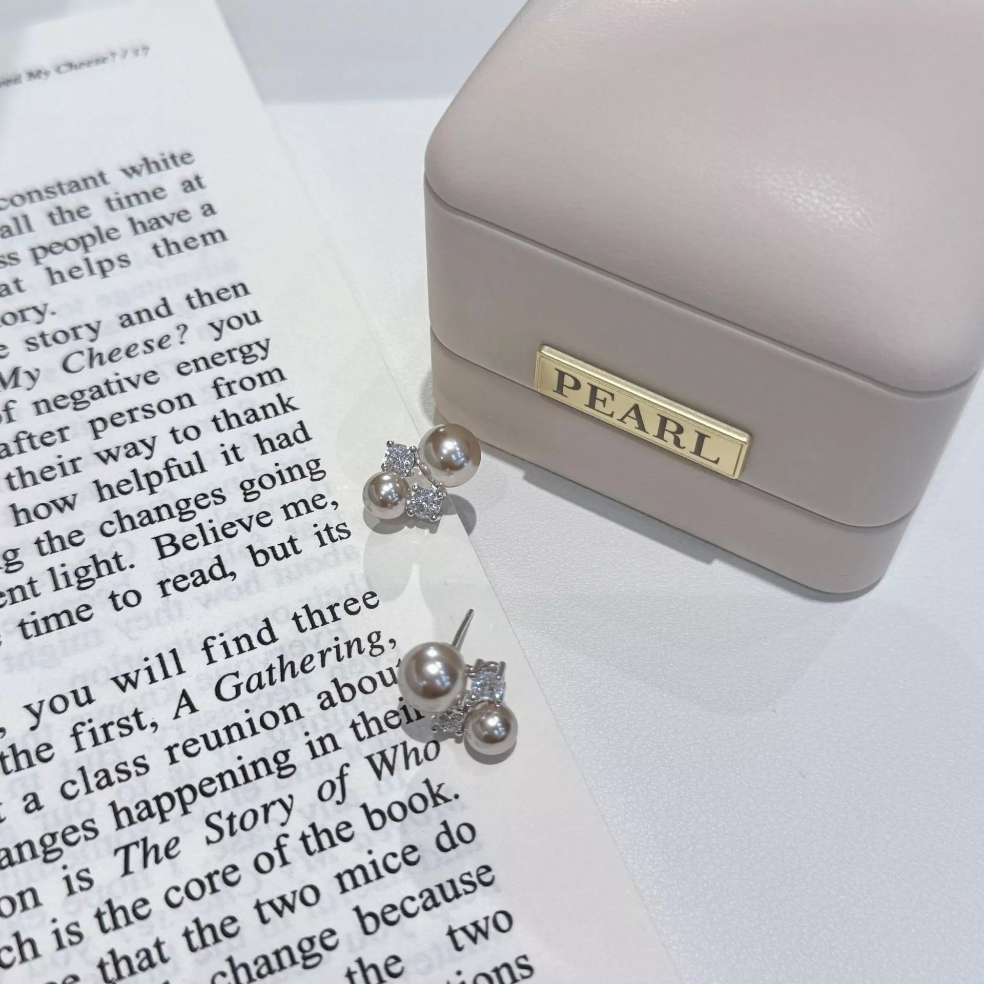 Pearl Stud Earrings